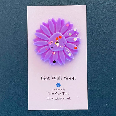 Purple Flower - Get Well Soon